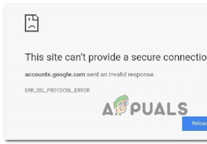 จะแก้ไข “ERR_SSL_Protocol_Error” บน Google Chrome ได้อย่างไร 