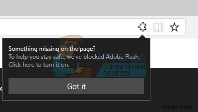 แก้ไข:Flash Player ไม่ทำงานบน Microsoft Edge 