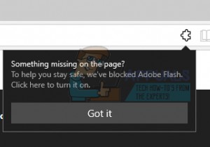 แก้ไข:Flash Player ไม่ทำงานบน Microsoft Edge 