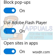 แก้ไข:Flash Player ไม่ทำงานบน Microsoft Edge 