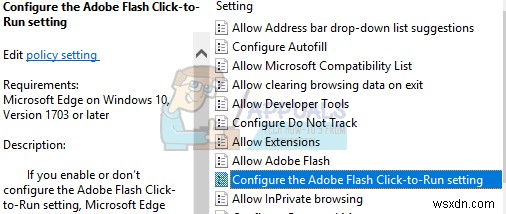 แก้ไข:Flash Player ไม่ทำงานบน Microsoft Edge 