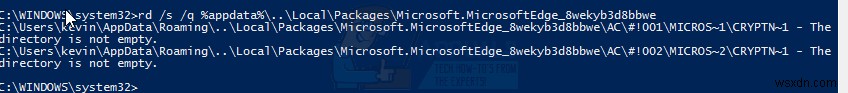 แก้ไข:Microsoft Edge เปิดแล้วปิด 