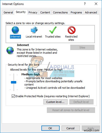 แก้ไข:Internet Explorer หยุดทำงาน 