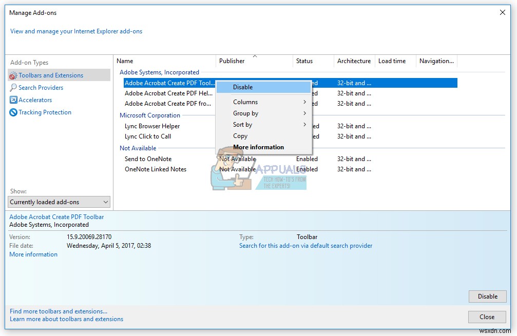 แก้ไข:Internet Explorer หยุดทำงาน 