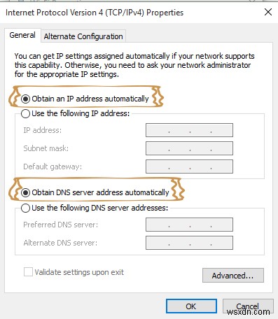 แก้ไข:ERR_NETWORK_CHANGED 