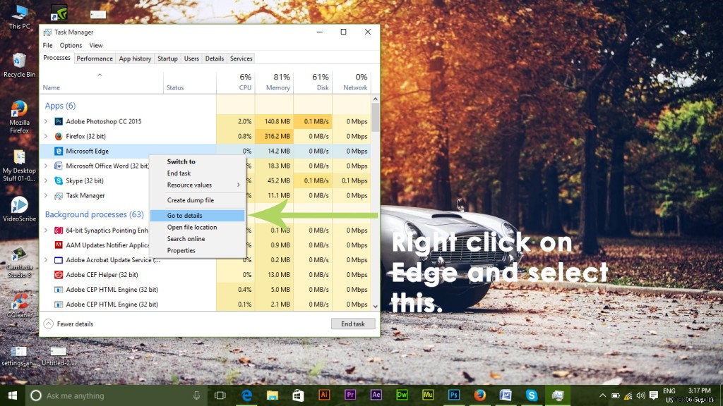 แก้ไข:รีเซ็ต Microsoft Edge บน Windows 10 