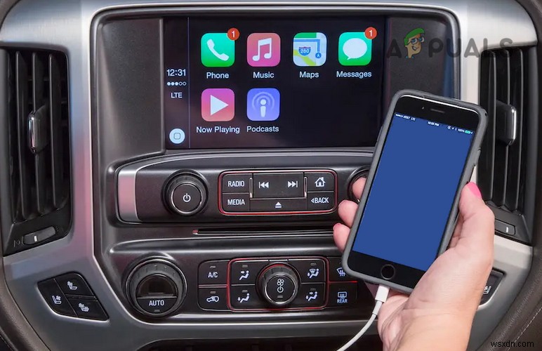 วิธีแก้ไขข้อผิดพลาด  ไม่สามารถเชื่อมต่อ Apple CarPlay  