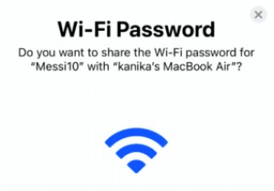วิธีแชร์รหัสผ่าน Wi-Fi กับ Mac 