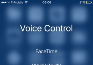 จะปิดการควบคุมด้วยเสียงบน iPhone ได้อย่างไร? 