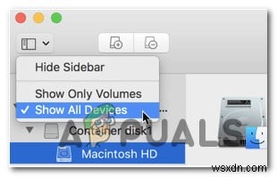 วิธีแก้ไข  ไม่สามารถแก้ไขแผนที่พาร์ติชั่น  ใน macOS 