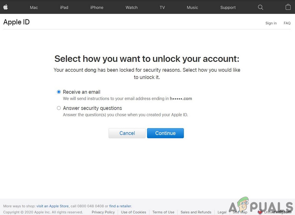 วิธีรีเซ็ตรหัสผ่าน Apple ID 