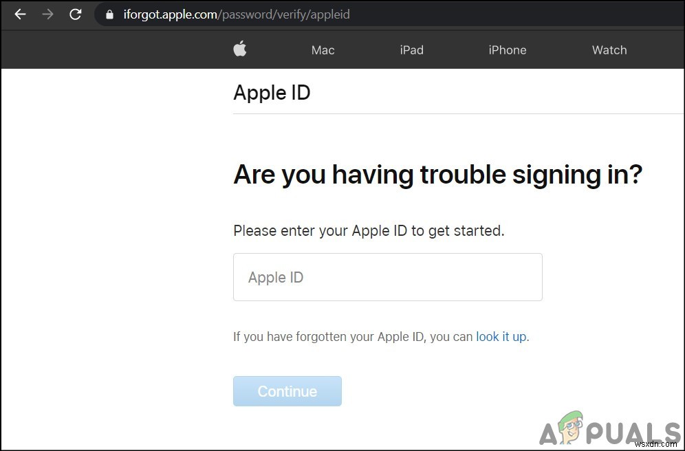 วิธีรีเซ็ตรหัสผ่าน Apple ID 