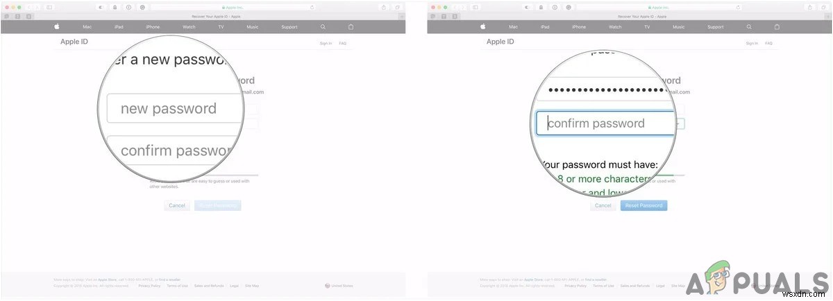 วิธีรีเซ็ตรหัสผ่าน Apple ID 