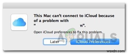วิธีแก้ไข Mac ไม่สามารถเชื่อมต่อกับ iCloud ได้ 