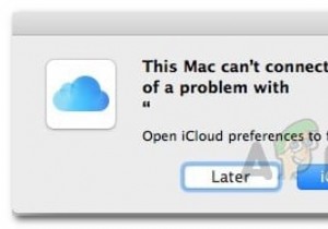 วิธีแก้ไข Mac ไม่สามารถเชื่อมต่อกับ iCloud ได้ 