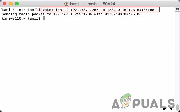 วิธีปลุกคอมพิวเตอร์เครื่องอื่นจาก macOS 