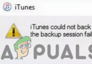แก้ไข:เซสชันการสำรองข้อมูล iPhone ล้มเหลว 
