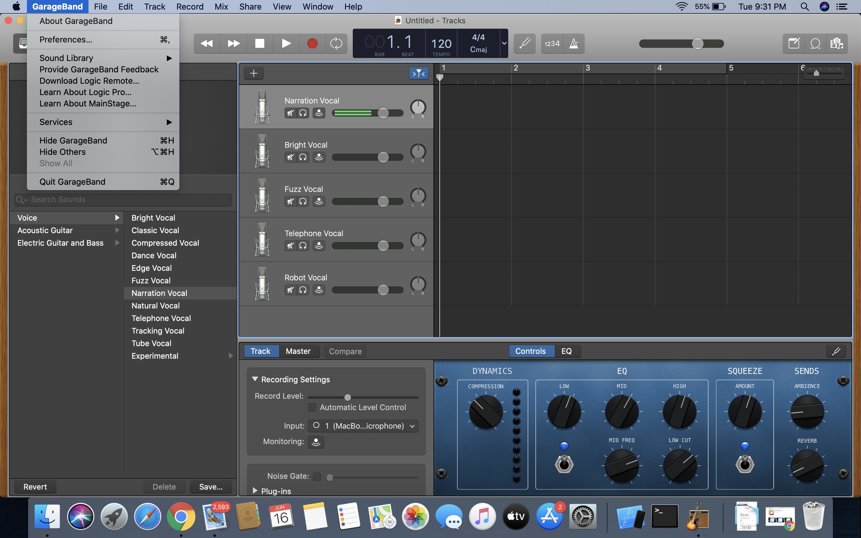 แก้ไข:ไม่สามารถเปิดโปรเจ็กต์บน GarageBand ใน Mac 