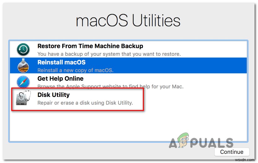 แก้ไข:ยูทิลิตี้ดิสก์จะไม่โหลดบน MacOS 