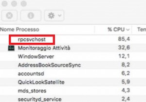  rpcsvchost  คืออะไรและเหตุใดจึงทำงานบน Mac ของฉัน 