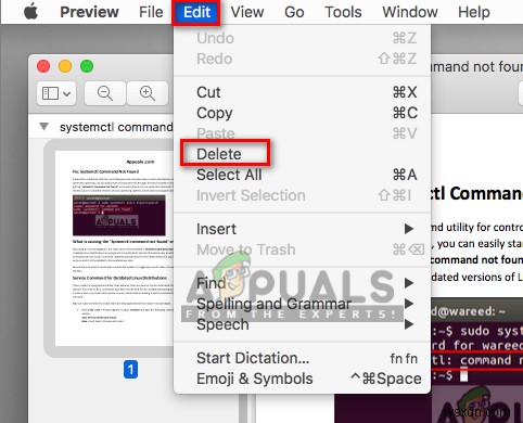 วิธีแก้ไขไฟล์ PDF บน macOS 