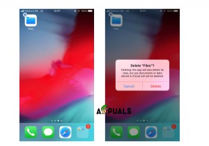 วิธีการลบแอปบน iPhone