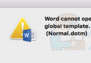 แก้ไข:Word ไม่สามารถเปิดเทมเพลตส่วนกลางที่มีอยู่  Normal.dotm  