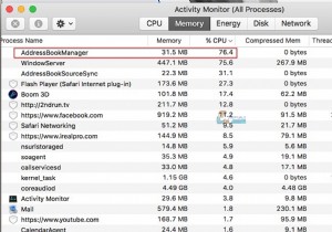 แก้ไข:Mac ทำงานช้าเนื่องจาก AddressBookSourceSync 