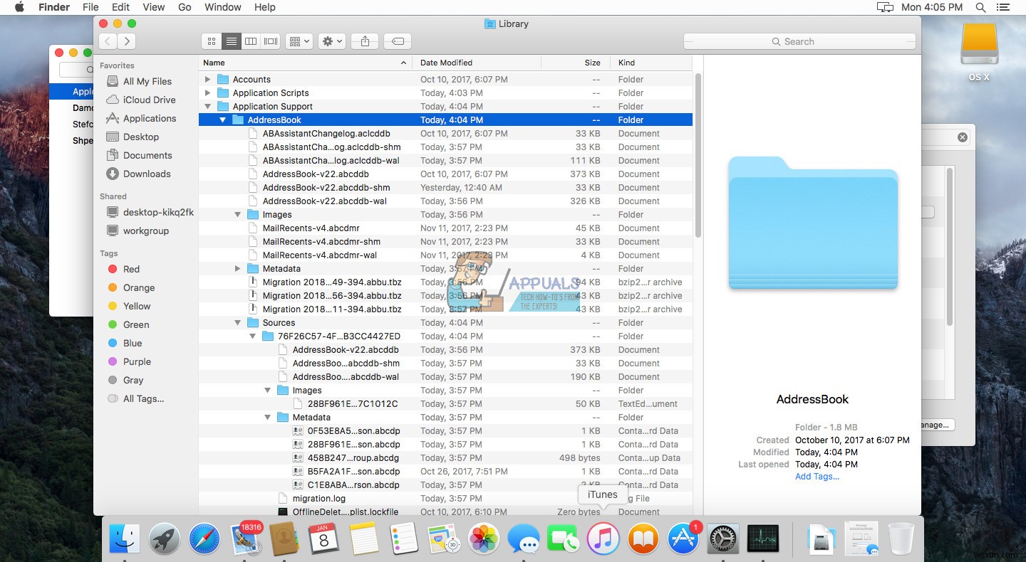 แก้ไข:Mac ทำงานช้าเนื่องจาก AddressBookSourceSync 