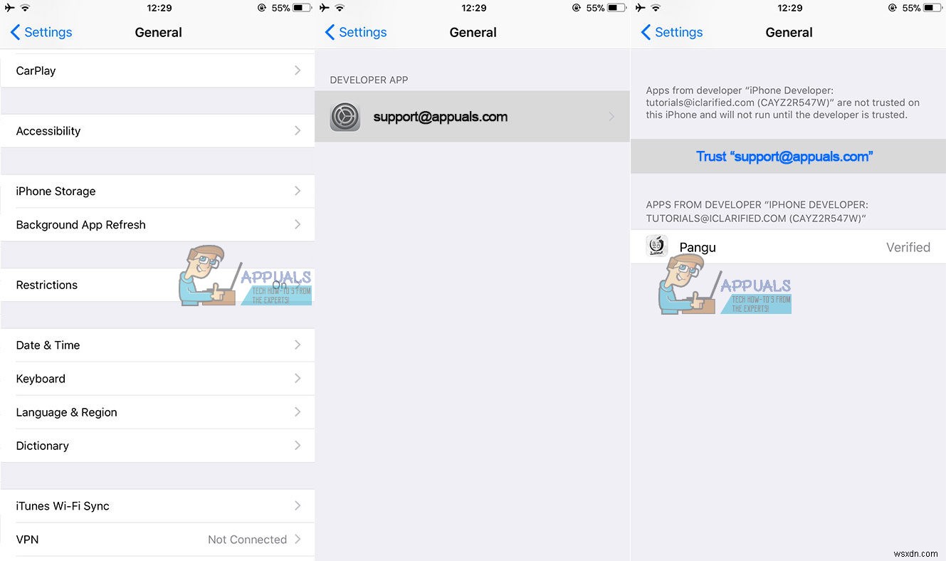 วิธี Jailbreak iDevice ของคุณที่ใช้ iOS 9.3.3 ด้วย Pangu และ Cydia Impactor (Windows) 