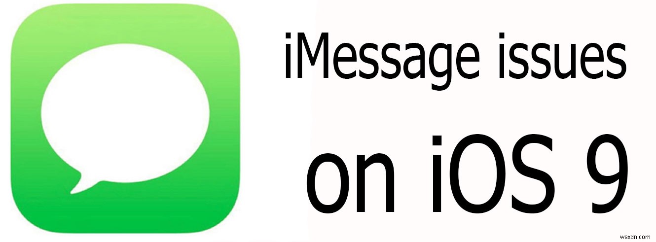 วิธีแก้ไขปัญหา iMessage และข้อความใน iOS 9