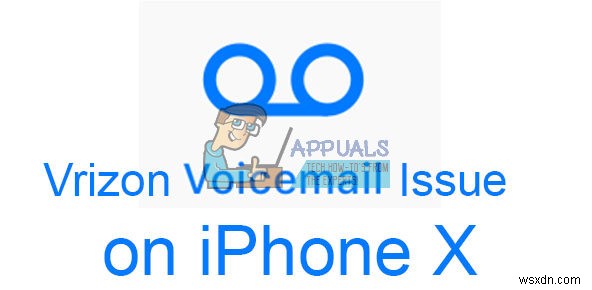 วิธีแก้ไขปัญหาข้อความเสียง Verizon บน iPhone X