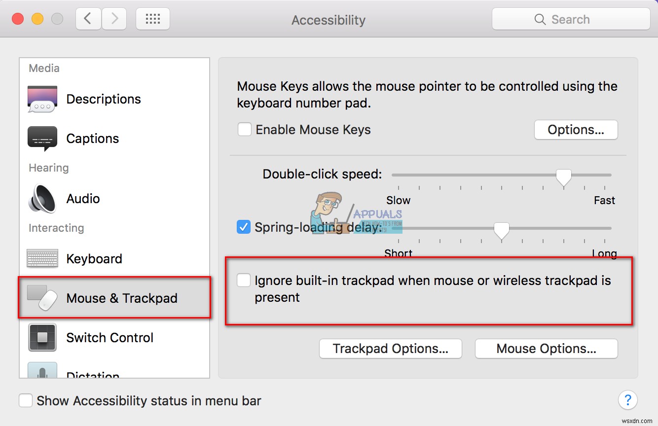 แก้ไข:Mac Trackpad ไม่ทำงาน 