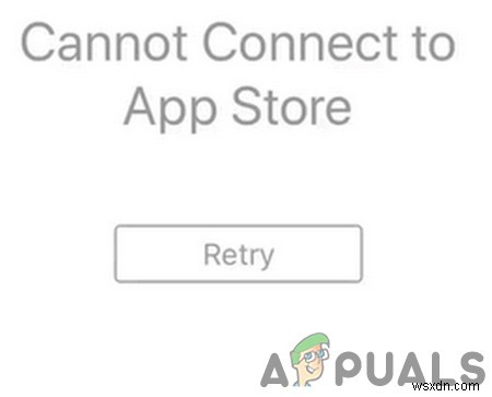 วิธีแก้ไข  ไม่สามารถเชื่อมต่อกับ App Store  บน iOS 11 