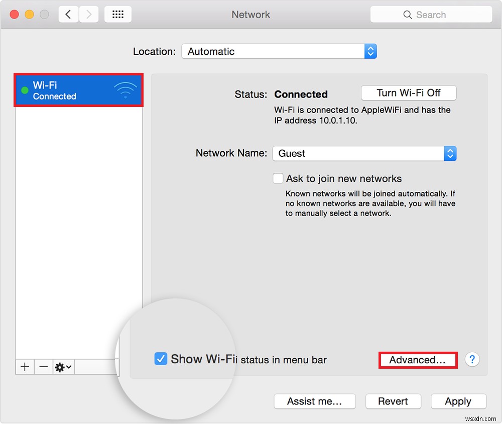 วิธีตั้งค่าลำดับความสำคัญของ Wifi บน iOS และ MacOS 