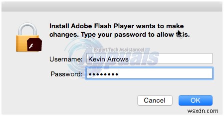 วิธีแก้ไขปัญหา Adobe Flash บน MacOS El Capitan 