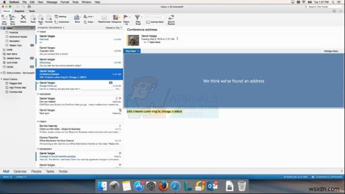 แก้ไข:การค้นหาของ Outlook สำหรับ Mac ไม่ทำงาน 