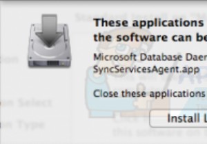 วิธีออกจาก SyncServicesAgent บน Mac เมื่ออัปเดต Office 2011 