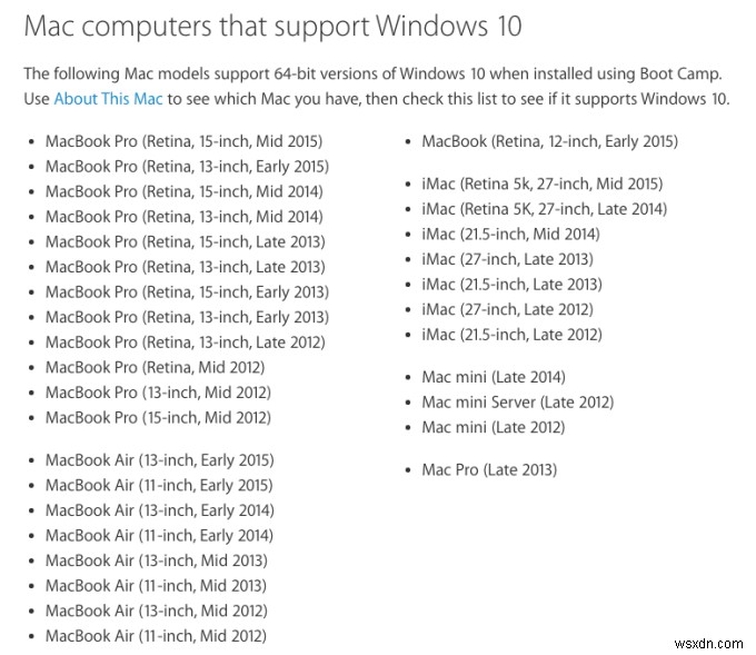 วิธีติดตั้ง Windows 10 บน Mac ด้วย Boot Camp 