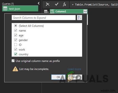 วิธีการแปลง JSON เป็น Excel? 