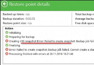 แก้ไข:VSS Error 0x8004231f – ไม่สามารถสร้าง Volume Snapshot 