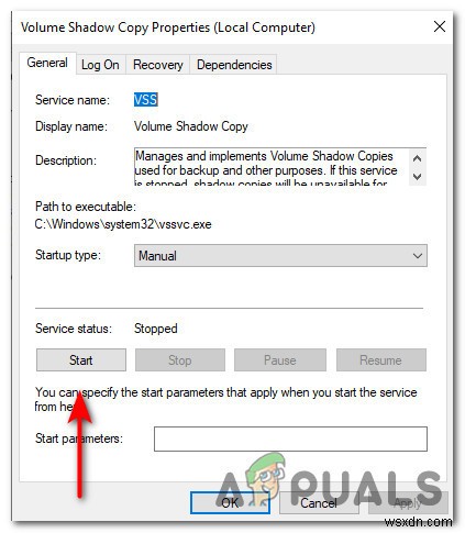 แก้ไข:VSS Error 0x8004231f – ไม่สามารถสร้าง Volume Snapshot 