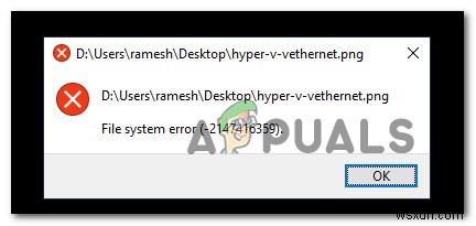 วิธีแก้ไข “File System Error -2147163893” ใน Windows 11 และ 10 