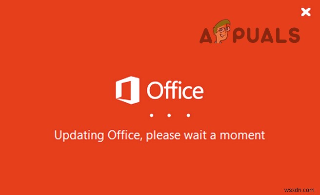 แก้ไข:ติดอยู่ที่  กำลังอัปเดต Office โปรดรอสักครู่  บน Windows หรือไม่ 