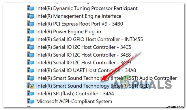 วิธีแก้ไข  Intel Smart Sound Technology OED  ไม่เริ่มทำงานอย่างถูกต้อง 