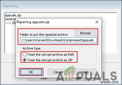 วิธีแก้ไขข้อผิดพลาด  7zip ไม่สามารถเปิดไฟล์เป็นไฟล์เก็บถาวร  เมื่อเปิดไฟล์เก็บถาวร 