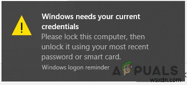 วิธีแก้ไข “Windows ต้องการข้อมูลประจำตัวปัจจุบันของคุณ” บน Windows? 