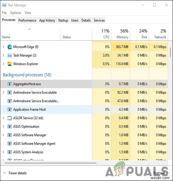 AggregatorHost.exe คืออะไร ปลอดภัยหรือเป็นอันตรายหรือไม่? 