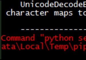 แก้ไข: คำสั่ง python setup.py egg_info ล้มเหลวด้วยรหัสข้อผิดพลาด 1  เมื่อติดตั้ง Python 