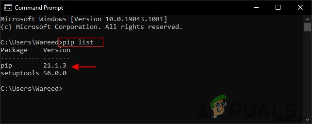 แก้ไข: คำสั่ง python setup.py egg_info ล้มเหลวด้วยรหัสข้อผิดพลาด 1  เมื่อติดตั้ง Python 